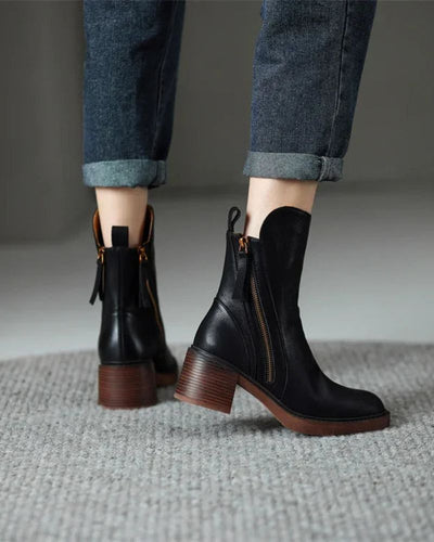 Manera| Botines de cuero