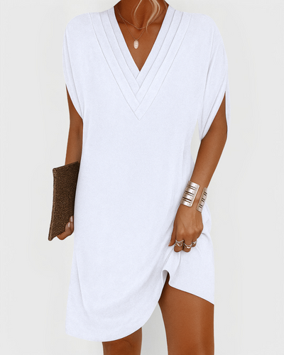 Manera | Vestido elegante con escote en V