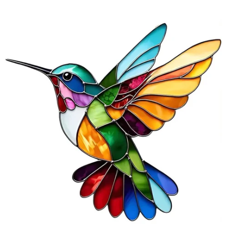 Manera | – Elegante Collar Colibrí de Colores
