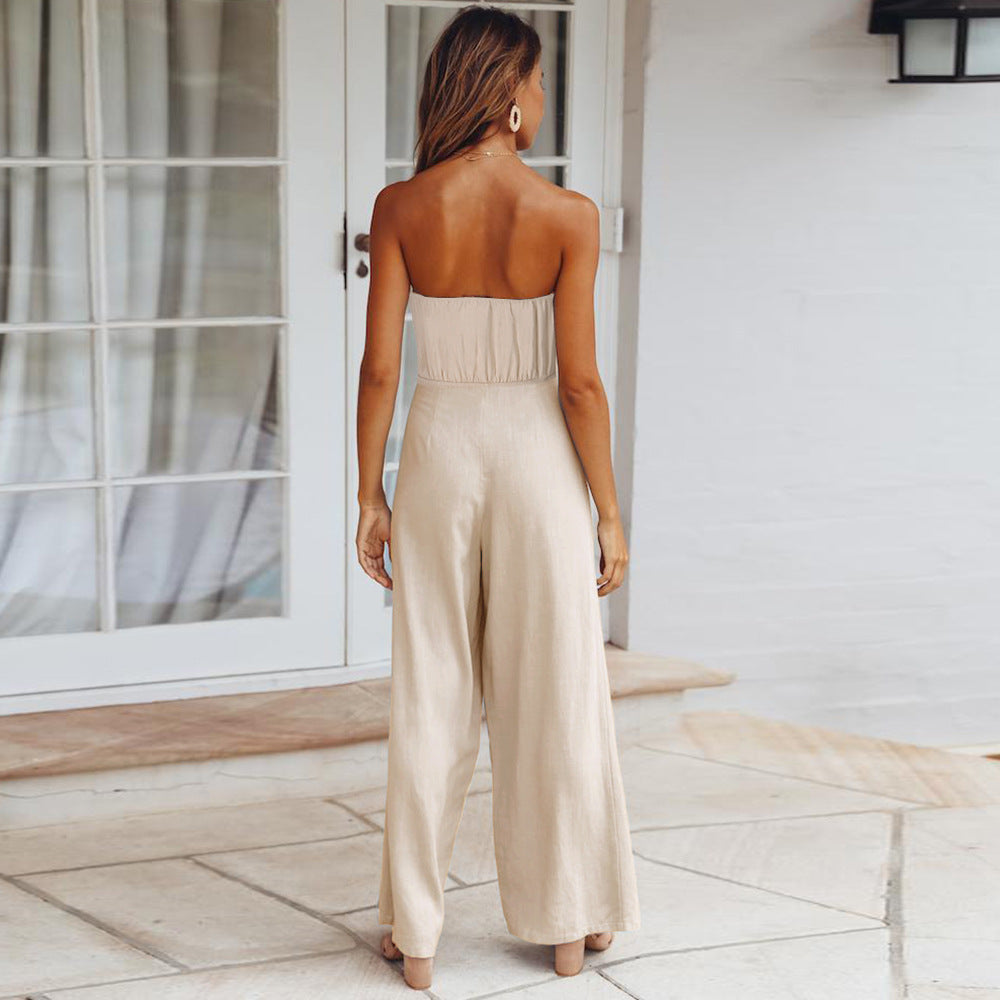 Manera - Strapless Jumpsuit