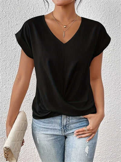 Manera | Camiseta casual con escote corazón